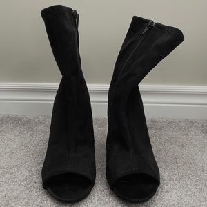 Guess Open-Toe Heeled Booties